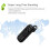 Ranpo Ranpo Bluetooth μίνι κινητό κινητό τηλέφωνο ξεκλείδωτο GSM Dialer BM70 ακουστικό 8