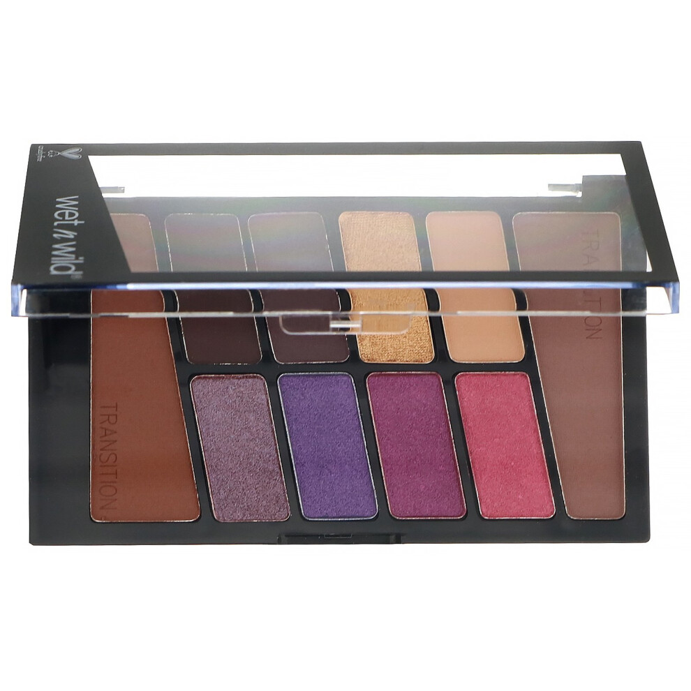 Wet n Wild, Color Icon Eyeshadow Palette, 761B V.I. Purple, 10g