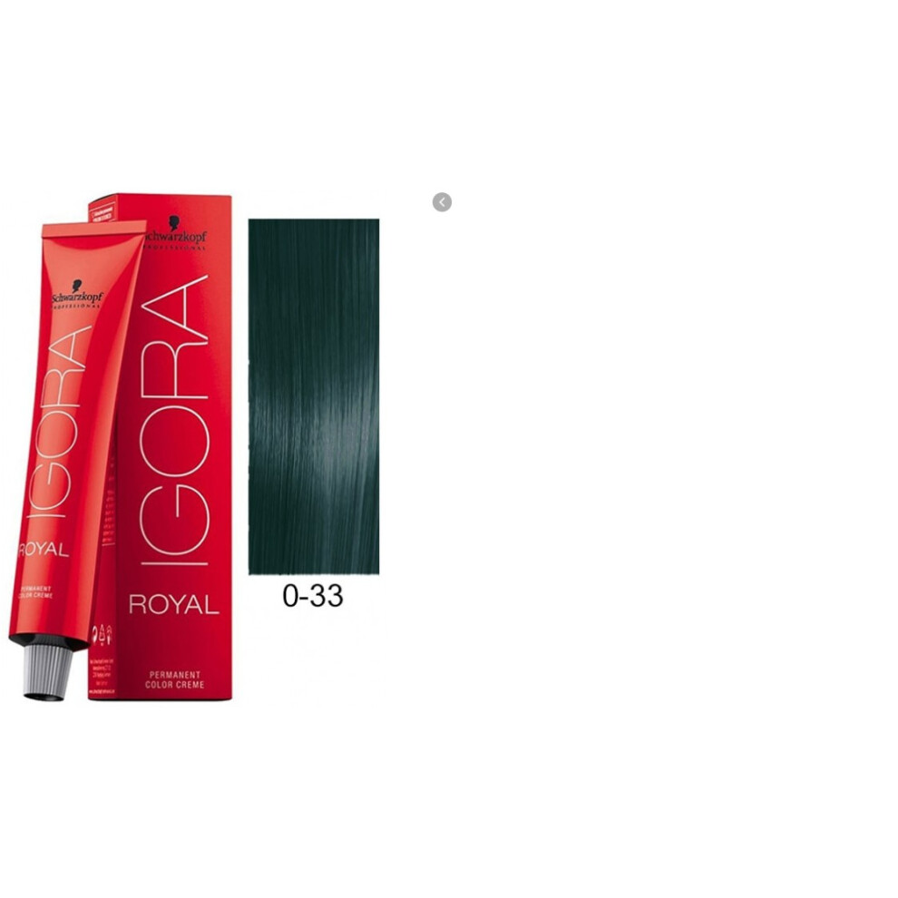 (0-33 Anti-Red Concentrate) Schwarzkopf Royal Igora  Anti-Red Concentrate