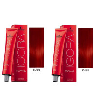 (0-88 - Pack of 2) Schwarzkopf Royal Igora Red Concentrate