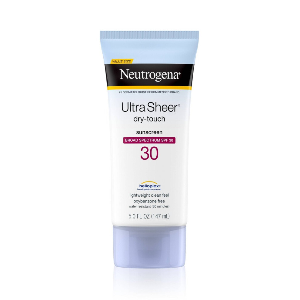 Photos - Sun Skin Care Neutrogena Ultra Sheer Dry-Touch Sunscreen 5 fl oz SPF 30 Sun Lotion Broad Spectrum SPF30 