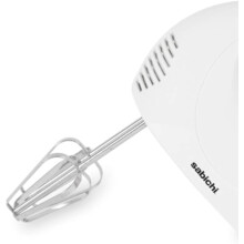 Sabichi White 5 Speed Electric Mixer | Hand Mixer & Whisk