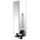 EUROSHOWERS (Single, Chrome) Wall Mounted Bathroom Soap Shampoo Gel Shower Dispenser Pump 1