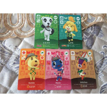(Standard 5Pcs Classic Cards) Animal Crossing Series AMIIBO NFC TAG Cards for Switch WII U New3DS