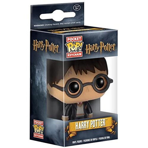 Funko Funko Pocket POP! Keychain: Harry Potter - Harry Novelty Keyring - Collectible Mini Figure - Stocking Filler - Gift Idea - Official Merchandise - 2