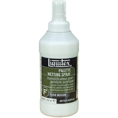 Liquitex Professional Palette Wetting Spray Fluid Medium, 237 ml