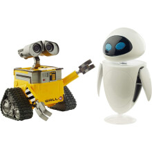 Figuras de Acción Wall-E y Eve de Disney, Juguetes de la Película Wall-E, Muy Posables