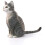 Schleich Schleich Cat Sitting Toy Figure 2