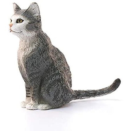 Schleich Schleich Cat Sitting Toy Figure 1