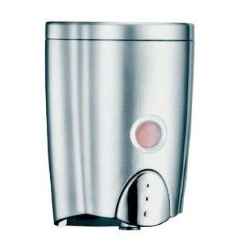 EUROSHOWERS (Silver) 580ml Wall Mounted Soap Dispenser