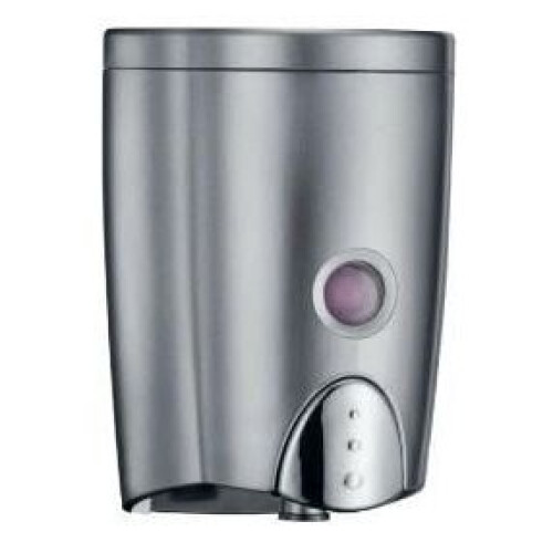 EUROSHOWERS (Grey) 580ml Wall Mounted Soap Dispenser