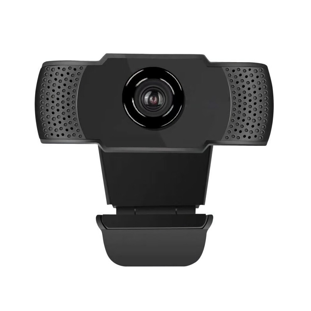 Relozaa Black Hd 1080P Usb Built-In Microphone Webcam Size 2.0