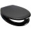 EUROSHOWERS (Black) Soft Closing Toilet Seat 1