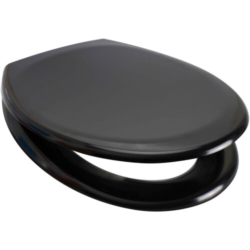 EUROSHOWERS (Black) Soft Closing Toilet Seat