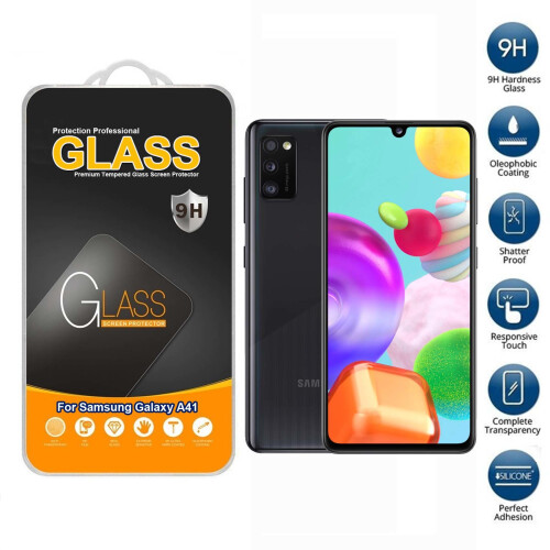 For Samsung Galaxy A41 Tempered Glass Screen Protector