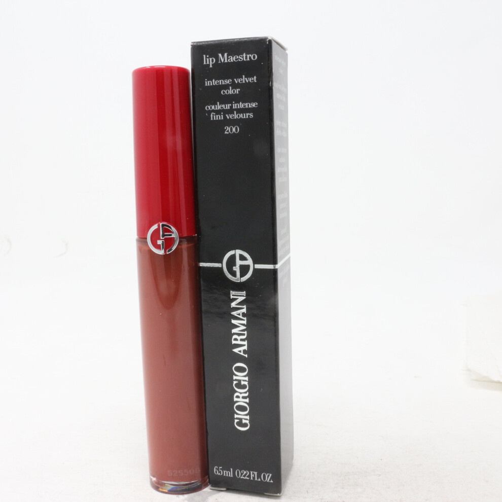 (200) Giorgio Armani Lip Maestro 0.22oz/6.5ml New In Box-image-OPC-P5W2TNB-NEW