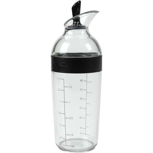 OXO OXO Salad Dressing Shaker, Black, 350 ml
