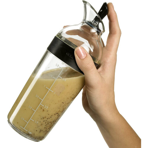 OXO OXO Salad Dressing Shaker, Black, 350 ml 2