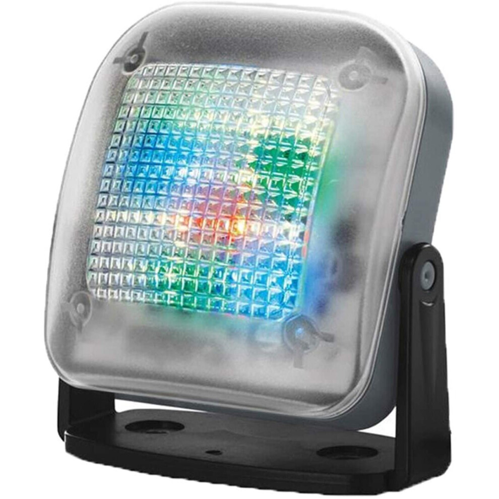 Switched On Products Mydome Fake Tv / Tv Simulator - Home Security - Anti-Burglar And Theft Deterrent With Led Timer & Sensor Light