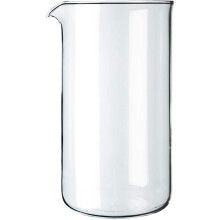 Bodum 1508-10 French Press Replacement 8 Cup Glass Beaker, Transparent , 1 L, ø 9.6 cm
