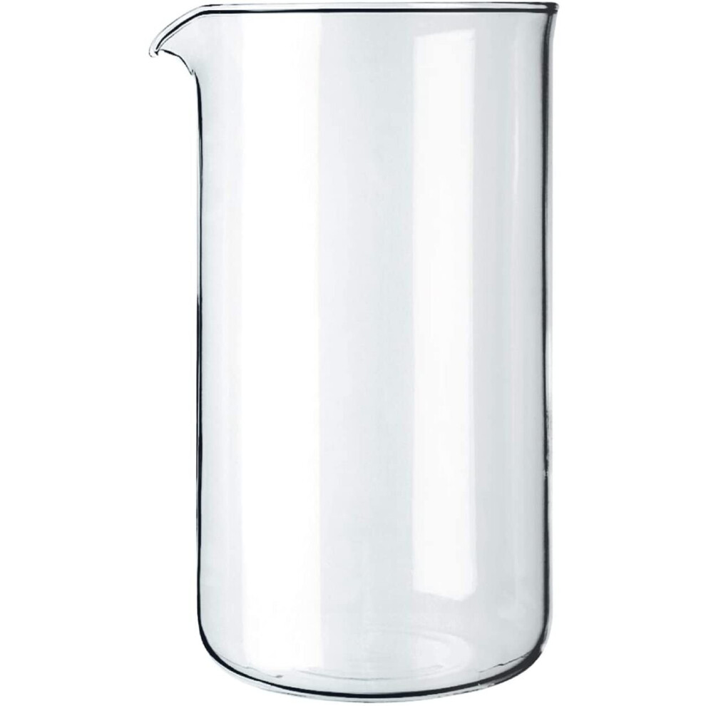 Bodum 1508-10 French Press Replacement 8 Cup Glass Beaker, Transparent , 1 L, Ã¸ 9.6 cm