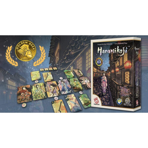 Asmodee Asmodee EMPHAN01 Hanamikoji, Multicoloured - Board Game 2