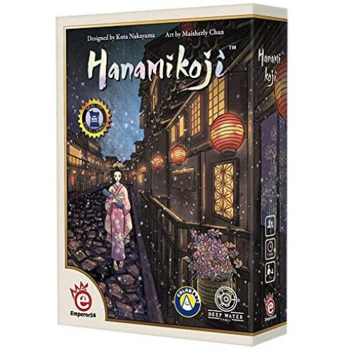 Asmodee Asmodee EMPHAN01 Hanamikoji, Multicoloured - Board Game