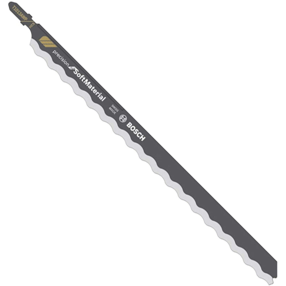 Bosch 3X PRO Fibre Insulation Precise T1013AWP Jigsaw Blade (for Mineral Wool, Mineral Wool, Length 250 mm, Professional Accessory Jigsaw) - Image 6
