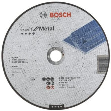 BOSCH FÉM CSISZOLÓKORONG 230 mm x 3,0 mm x 22 mm FÉM SZAKÉRTŐ