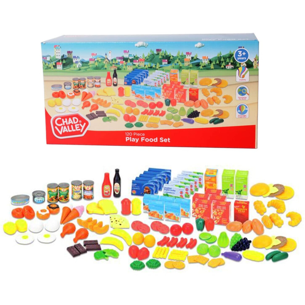 Chad Valley 120 Piece Play Food Set