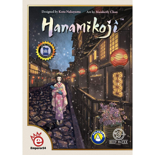 Asmodee Asmodee EMPHAN01 Hanamikoji, Multicoloured - Board Game 1