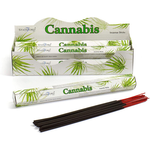 Stamford Cannabis Incense, 20 Sticks x 6 Packs