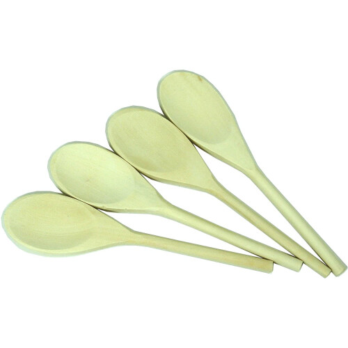 24 Wooden Spoons