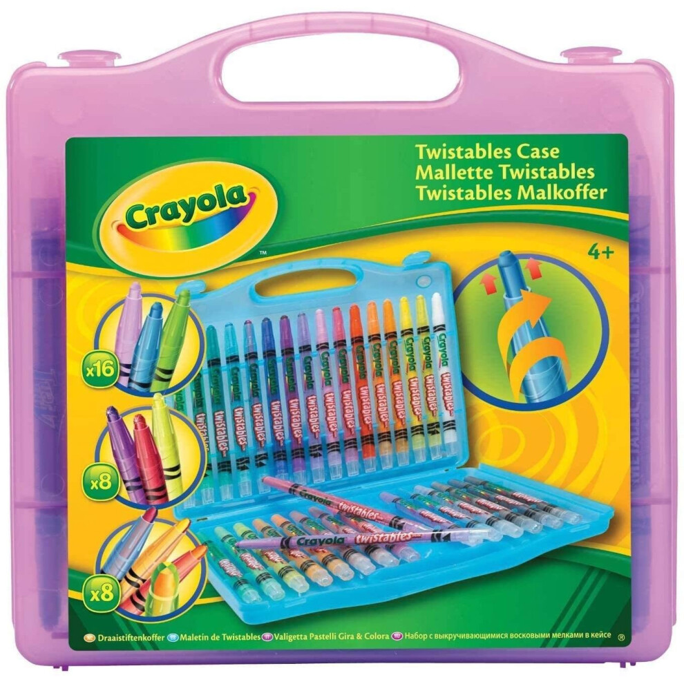 Crayola Twistables Crayons Case (Case colour may vary)