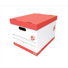 5 Star Storage Box - White (Pack of 10)