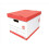 5 Star Office 5 Star Storage Box - White (Pack of 10) 1