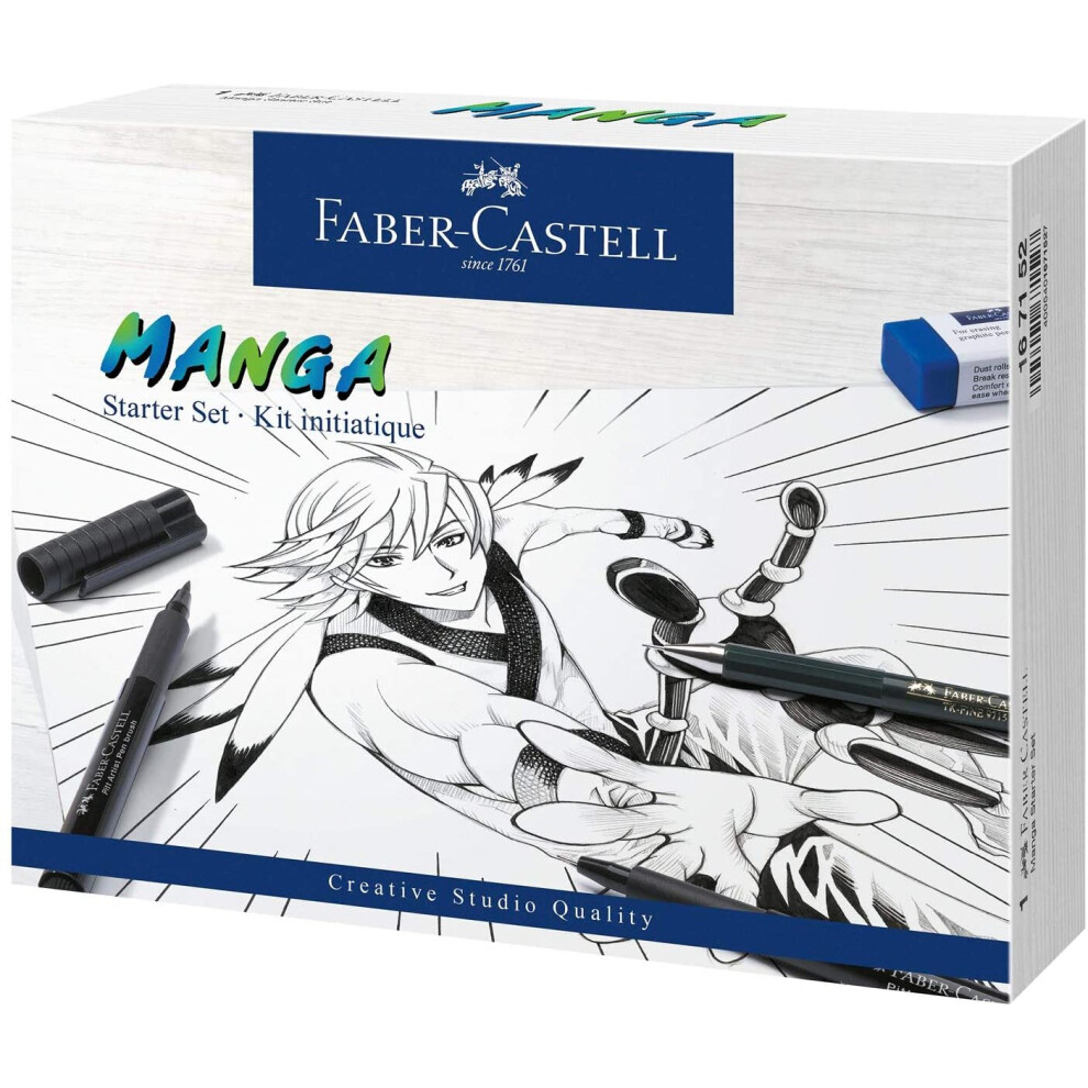 Faber-Castell Manga Starter Set Pitt Artist Pen