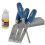 STANLEY Stanley 016130 5002 Bevel Edge Chisel Set and Oilstone (4 Pieces) 2
