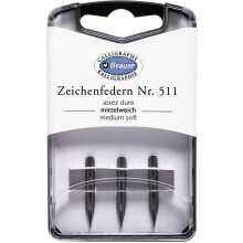 Brause Dessin 511 Nibs 3 Pack