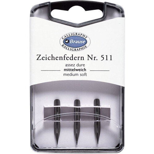 Brause Dessin 511 Nibs 3 Pack