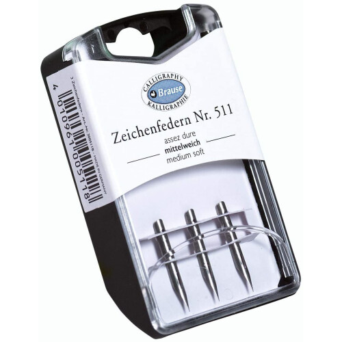 Brause Dessin 511 Nibs 3 Pack 1