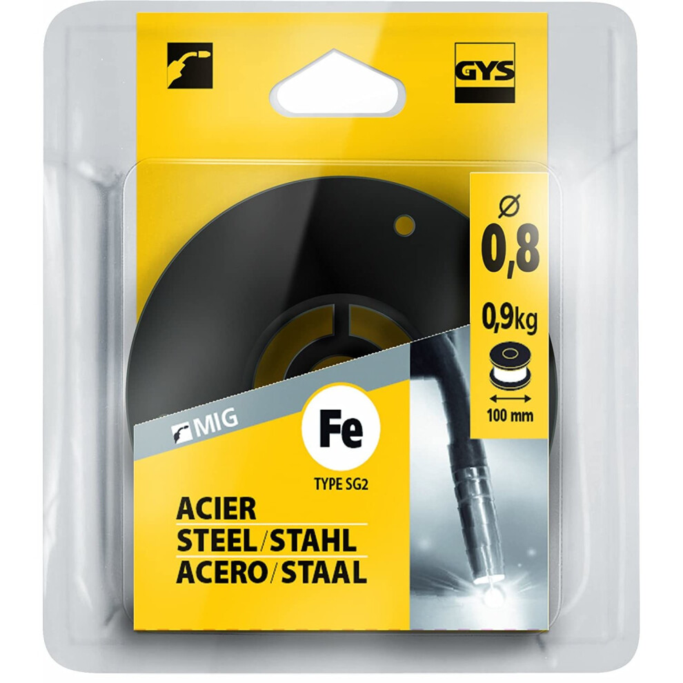Gys 086609 0.8Mm 0.9Kg Steel Mig Wire 3154020086609