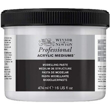 Winsor & Newton 3050917 modeling paste, structuring agent for acrylic paints - 474 ml