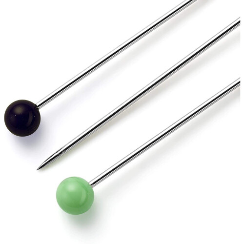 Prym Prym Glass-Headed Pins No. 9 Assorted col 0.60 x 30 mm 2