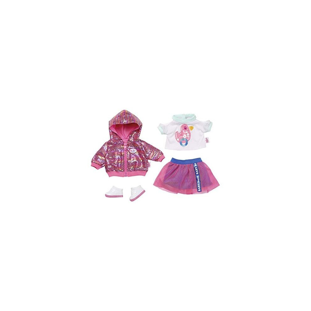 BABY born 827147 City Deluxe Style 43cm Dolls' Clothing & Shoes, Multi