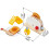 Hape International Hape E3148 - Pop Up Toaster Set 4