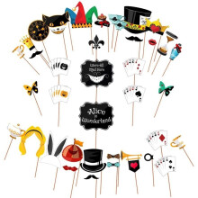 ASVP Shop Alice in Wonderland Party Props - Holding Signs For Mad Hatters Tea Party - Huge Pack - Party Supplies