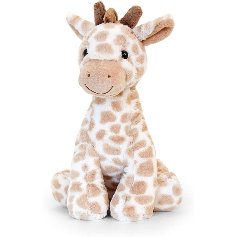 Keel Toys Sn2653 Soft Toy Snuggle Giraffe Natural, Cream/Brown