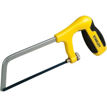 Stanley 1-15-317 Mini Hacksaw with Pistol Grip, 152 mm, Black/Silver