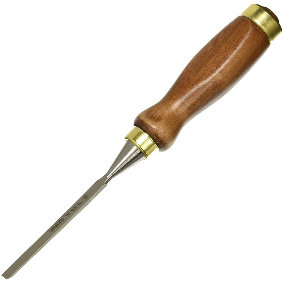 Stanley 2-16-382' Bailey Chisel, Silver/Brown, 6 mm